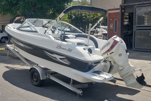 Lancha Open Bianca 510 Evinrude 60 Ecolog Nautica Milione 4