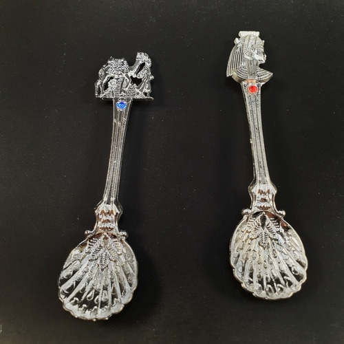 Cucharas Con Figuras Egipcias X 6 Unidades Envíos Al Pais