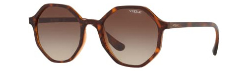 Vogue Eyewear Mujer Gafas De Sol Marco Negro, Lentes Rbk7a