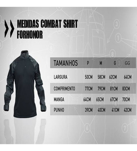 Combat Shirt Forhonor Digital Urbano Bope Choque Airsoft Nfe | Parcelamento  sem juros