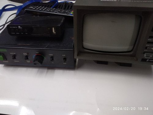 Mini Televisão Tv Rádio Am/fm (Usado)