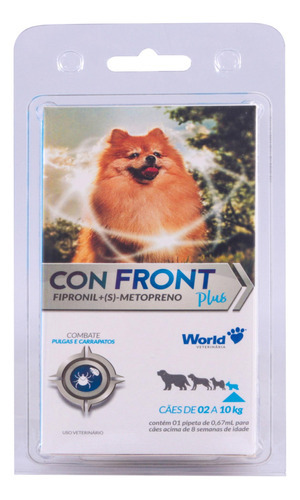 Confront Plus 0,67 Ml Cães De 2 A 10 Kg