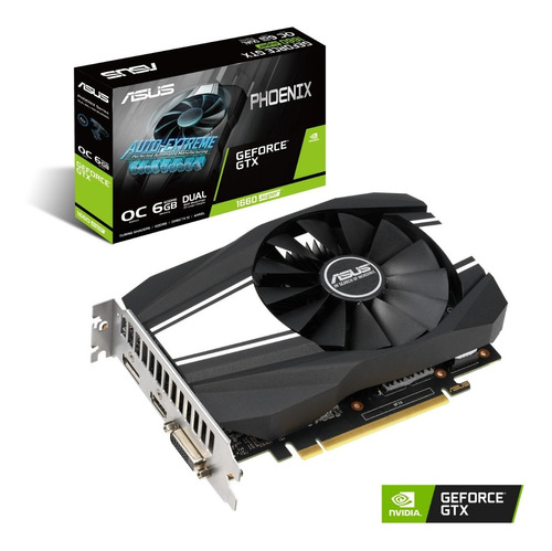 Placa De Video Asus Phoenix Gtx 1660s Super 6gb Ddr6 Oc  