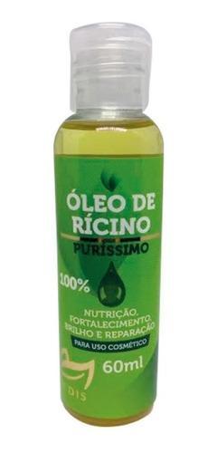 Imagem 1 de 2 de Óleo De Rícino Capilar 100% Puro Vedis 60ml