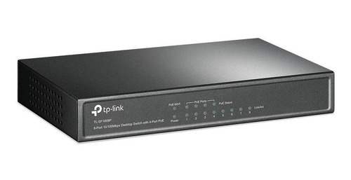Switch Tp-link Tl-sf1008p 8 Puertos | Con 4 Puertos Poe