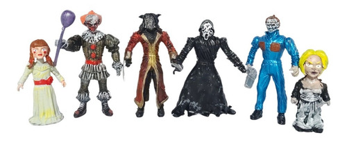 Set Figuras De Accion Personajes Terror Tiffany Annabelle It