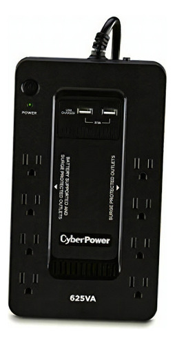 Cyberpower St625u Sistema Ups, 625va/360w, 8 Tomacorrientes