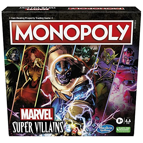 Monopoly: Maravilloso Super Villanos Juego De Mesa De K1ygw