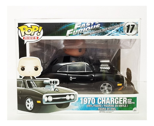 Funko Pop Dom Toretto Con 1970 Dodge Charger Fast & Furious