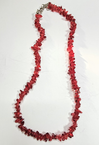 Collar Corto Mc'maru Gargantilla Energía Piedras Naturales Piedras Turbelina Rubelita En Escallas