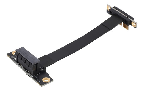 Cable Elevador Pcie X1 Doble De Ángulo Recto De 90 Grados Pc