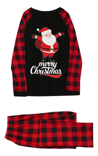 Set De Pijama Navideño Z Para Familia, Manga Larga, Regalo N