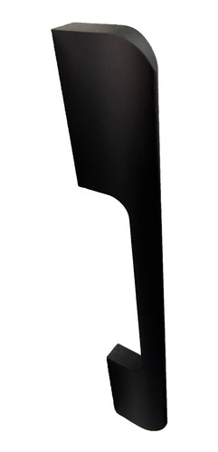 Jaladera Grande Alacena Negra Moderna 320m Rectangular 5pz