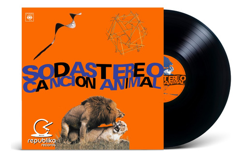 Soda Stereo - Canción Animal - Lp Nuevo Sellado Importado