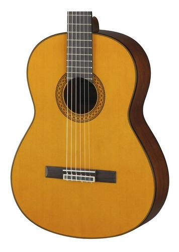 Imagen 3 de 5 de Guitarra criolla clásica Yamaha C80 para diestros natural brillante