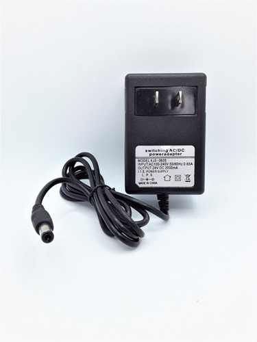 Cargador 24v 2amp Dvr Nvr Camaras Sistema Puerta Plug