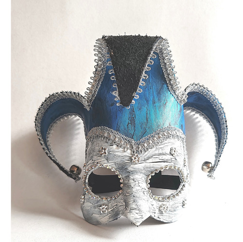 Antifaces Y Máscaras Arlequín Carnaval De Venecia 