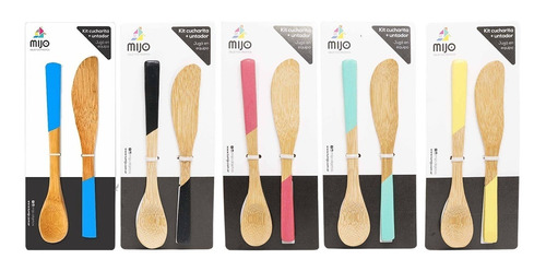 Set cuchara untador madera Mijo Mermelada Tienda Pepino