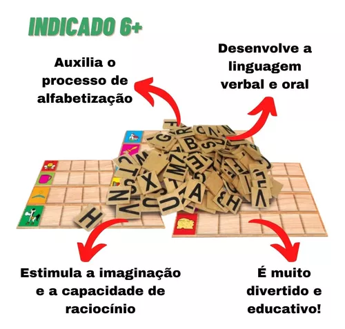 Fábrica de palavras: jogo educativo