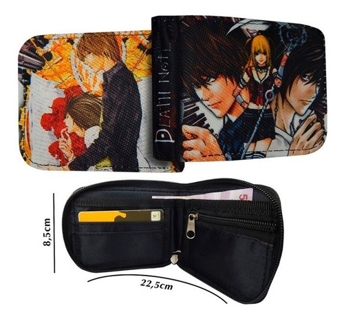 Death Note Cartera Varios Personajes Misa L Kira