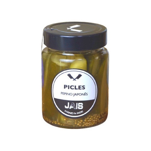 Picles De Pepino Japonês - Jais Handmade - 500g