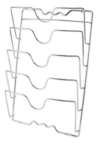 Soporte De Metal Para Colgar En La Pared Con Tapa Para Ollas