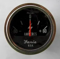 Comprar Reloj Amperimetro Faria -60a-0a-60a 52mm C\u002Fluz U.s.a\u002Fspartan