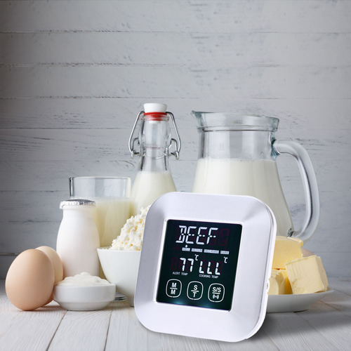 Termómetro Digital Inalámbrico Para Carne Con Sonda Remota Y