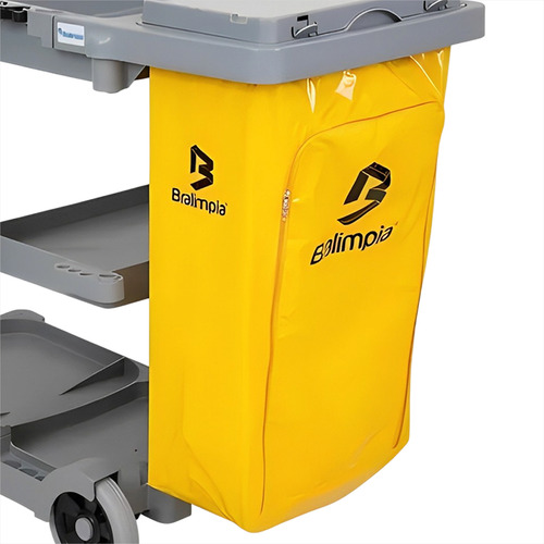 Saco Coletor Em Vinil (pvc) 90l Resistente E Funcional
