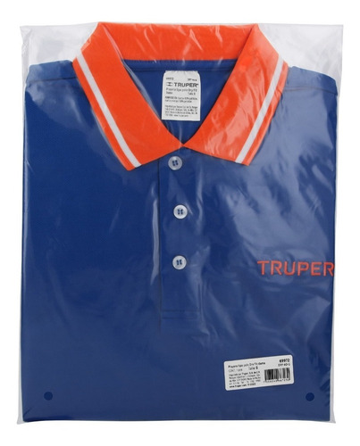 Playera Tipo Polo, Azul, Para Dama, Talla G, 69972