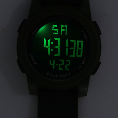 Reloj Deportivo Digital Multifuncional Con Pantalla Grande L