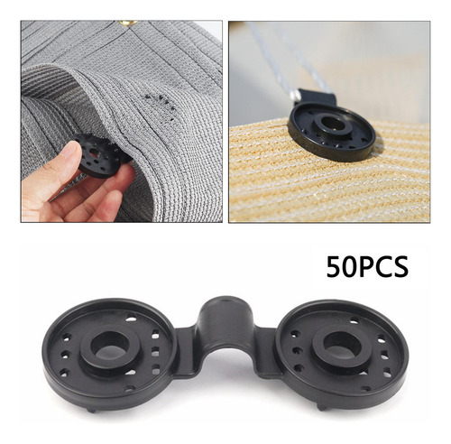 Paquete De 50 Clips De Lona Para Carpa Abrazaderas De Lona