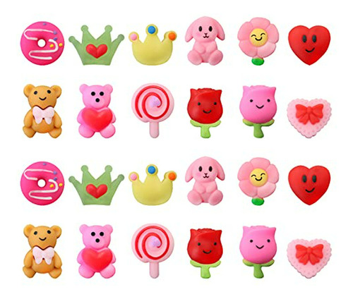 24 Piezas Mochi Squishy Toy Regalos De San Valentín, Kawaii 