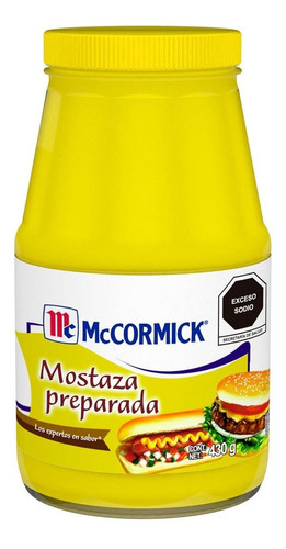Mostaza Preparada Mccormick 430g