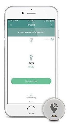 Rastreador Bluetooth: Trackr Pixel.
