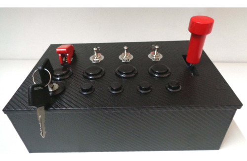 Button Box Joystick 14 Funções Usb Pc Euro Truck Simulator