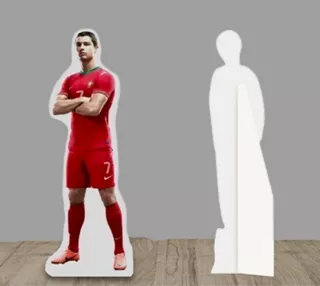 Figura Coroplast Tamaño Real 1.50cm Cristiano Ronaldo (cr7)