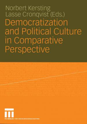 Libro Democratization And Political Culture In Comparativ...