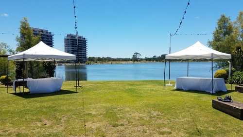 Imagen 2 de 5 de Alquiler Gazebos Carpas Gasebos Con Paredes: Flete Incluido.