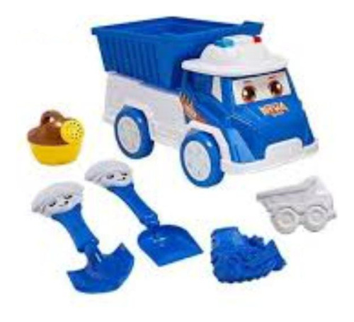Set Juego De Playa Con Figura De Camión De Construcción