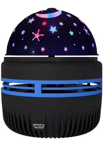 Velador Proyector Galaxia Estrellas Luna Giratorio Infantil 