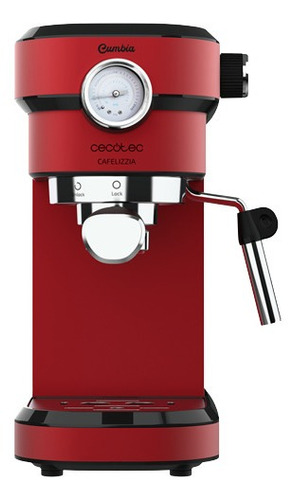 Cafetera Espresso Cecotec Cafelizzia 790 Shiny Pro Color Rojo