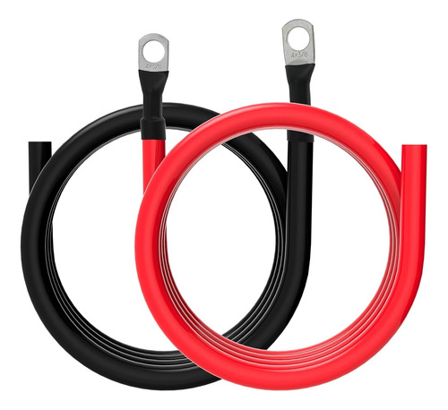 Cable Solar 35mm2 Inversor A Bateria 1,5mt X 2, Oferta !!