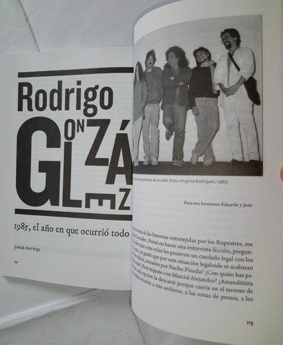 Rupestre, Rockdrigo Y Otros, 159 P. C/fotos, Nuevo, Abierto. (Usado)