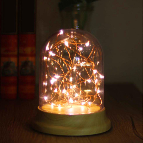 Luces Nocturnas Centro De Mesa Creativo Hecho A Mano Diy Led