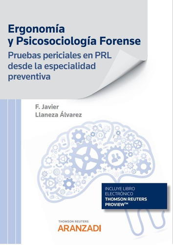 Libro Ergonomia Y Psisosociologia Forense Pruebas Pericia...