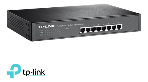 Switch De Escritorio Tp Link Tl-sg1008 8 Puertos Gigabit