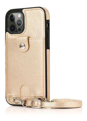 Funda Para iPhone Carcasa Celular Cuero Case Con Tipo Bolso