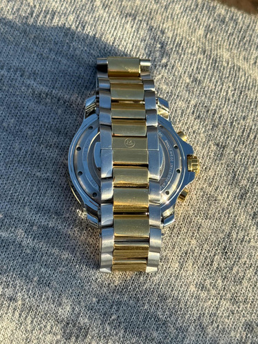 Reloj Movado Swiss Series 800 Chronograph Original Acero Oro (Usado)