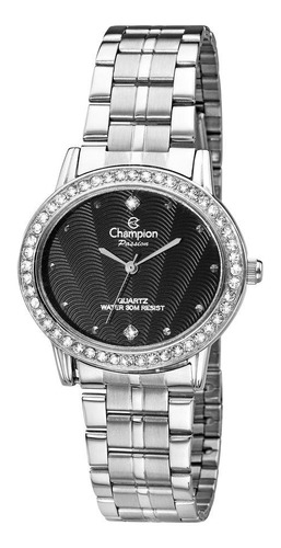 Relógio Champion Feminino Aço Prata Passion Wr Ch25712t